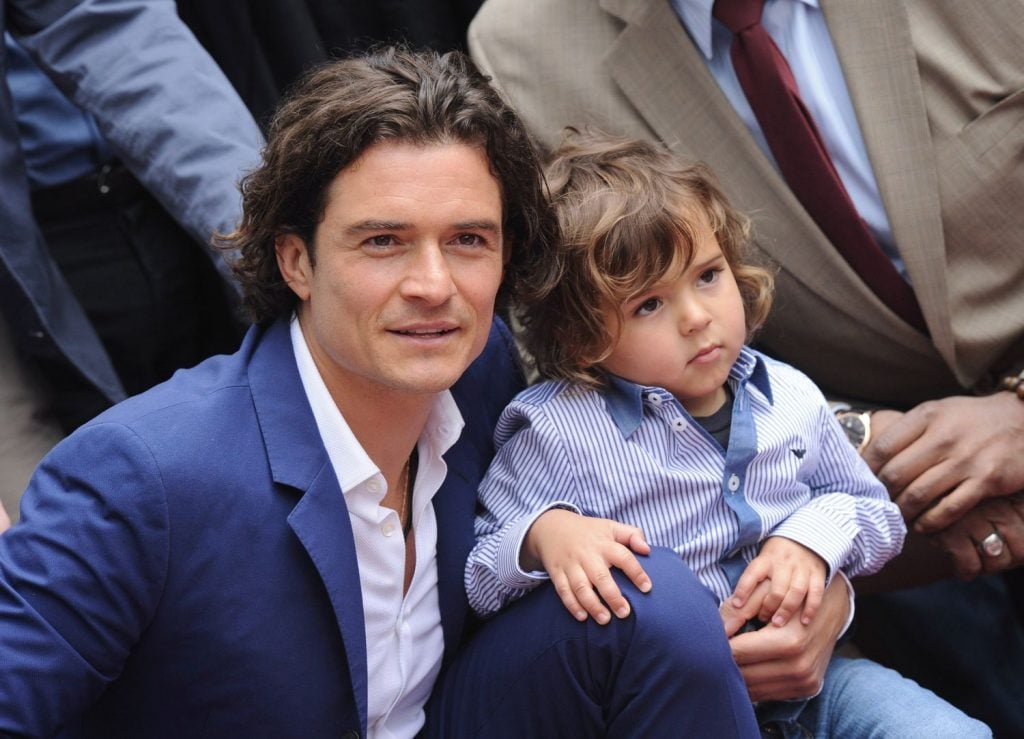 Orlando Bloom et son fils Flynn