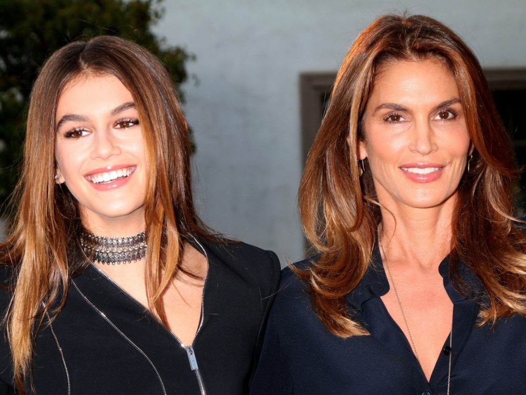 Cindy Crawford et sa fille Kaia